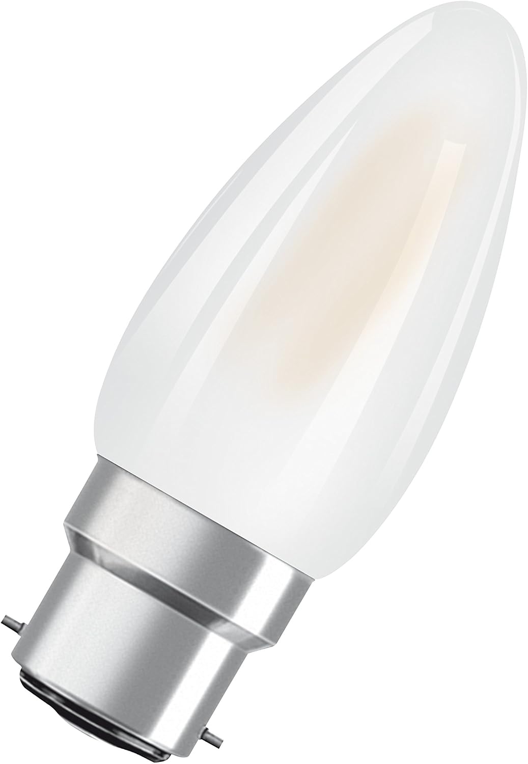 Osram Candle Shape Superstar Classic B LED Lamp, Glass, Warm White, B22d, 4.5 W, Set of 1 - Image 3