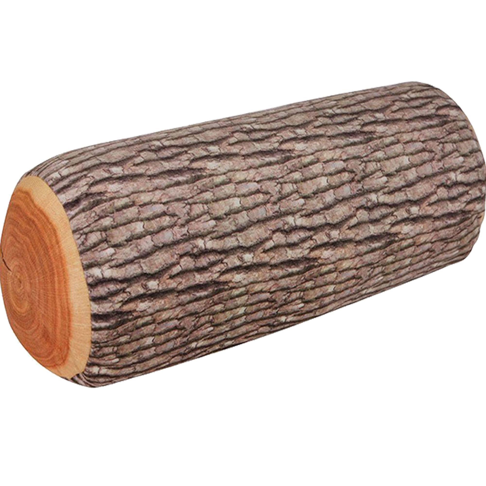 YUEMING Pillows, Tree Wood Cushion Stump Pillow Creative Natural Woods Design Log Soft Chair Cushion Pillows Round Woods Grain Stump Shaped Decorative Environmental protection Cushions