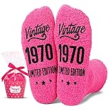 HAPPYPOP 55th Birthday Gifts for Women - Socks for