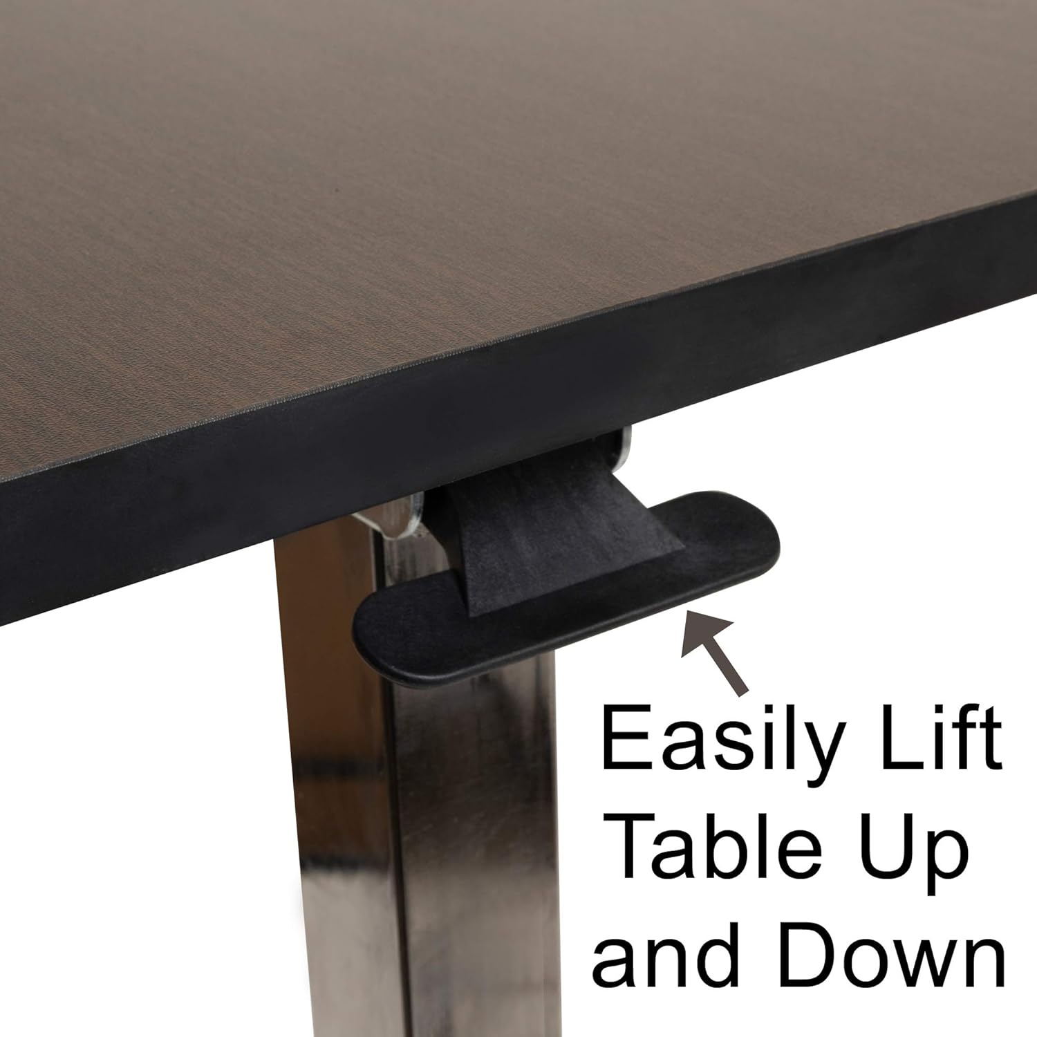 Roscoe Medical Bed Tray Overbed Table with Wheels - Rolling Tray Table for Bed or Chair - Bed Side Table for Laptop, Eating: Health & Personal Care