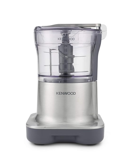Kenwood CH 250 Quadblade Zerkleinerer vier Messersystem (500 W, 0,5 l) silber
