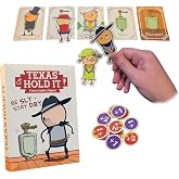 Texas Hold It Card Game - Wild West Bathroom Card Game by Cyanide &amp; Happiness - Push Your Luck in Party Games for 2-6 Players | Hilarious Fun for Party Nights