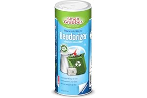 Smell Grabber Odour Eliminator (650g) eco-Friendly, Effective in Garbage Bins, Compost Pails, Bathrooms, Cat Litter, Diaper P
