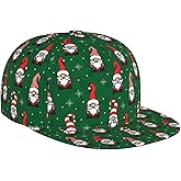 AKEOPIST Christmas Baseball Cap Adjustable Flat Brim Snapback Hat Hip Hop Caps Hat for Men Women
