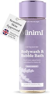 Miniml Natural Body Wash & Bubble Bath Calming Lavender 400ml