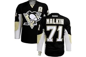 Evgeni Malkin Signed Pittsburgh Hockey Vintage RBK Jersey