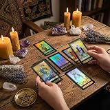 ANGYANG Tarot Cards Deck 78 Classic Cards with Guide Book English Instructions view 5