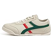 TIMEJOY Women's Retro Fashion Sneakers Casual Trendy Comfort Tennis Shoes Anti-Slip Lightweight Low Top Walking Footwear