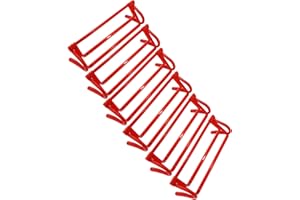 XMSound Adjustable Hurdle Set for Agility Speed Training, Foldable for Jumping, Racing, Obstacle Courses, PE Classes,Soccer,T