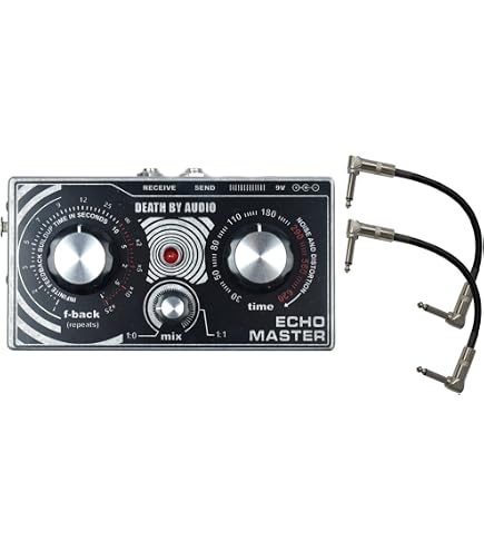 Amazon.com: Death by Audio Echo Master Vocal Delay Effect Pedal