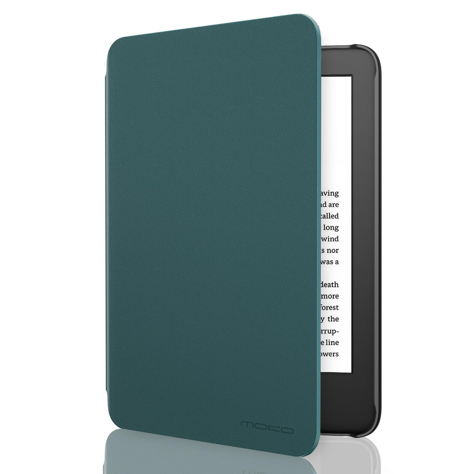 MoKo Case Fits 6" All-New Kindle (11th Generation-2024/2022 Release), Lightweight Shell Cover with Auto Wake/Sleep for Kindle 2024/2022 11th Gen e-Reader, Turquoise — image 1