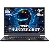 Thunderobot Zero 16 i9 4080 Gaming Laptop, 16" QHD+ 240Hz 2.5K Display, 14th Gen Intel Core i9-14900HX, GeForce RTX 4080, 32G