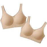 SHAPERMINT Wireless Bras for Women No Underwire – Small to Plus Size Bralettes with Support and Natural Lift