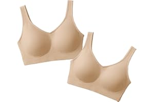 SHAPERMINT Bras for Women - Bras for Women no Underwire, Bralettes for Women with Support, Wireless Plus Size Bra
