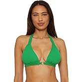 Becca Color Code - Women's Triangle Bikini Top, Adjustable, Tie Back, Swimwear Separates for Women