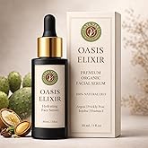 LAYA VERT Oasis Elixir Face Oil Serum, Deep Hydration and Radiant Glow, Fast Absorbing, Non Greasy, Helps Reduce the Look of Fine Lines, Argan and Prickly Pear, Jojoba, Vitamin E, 1 fl oz (30 mL)