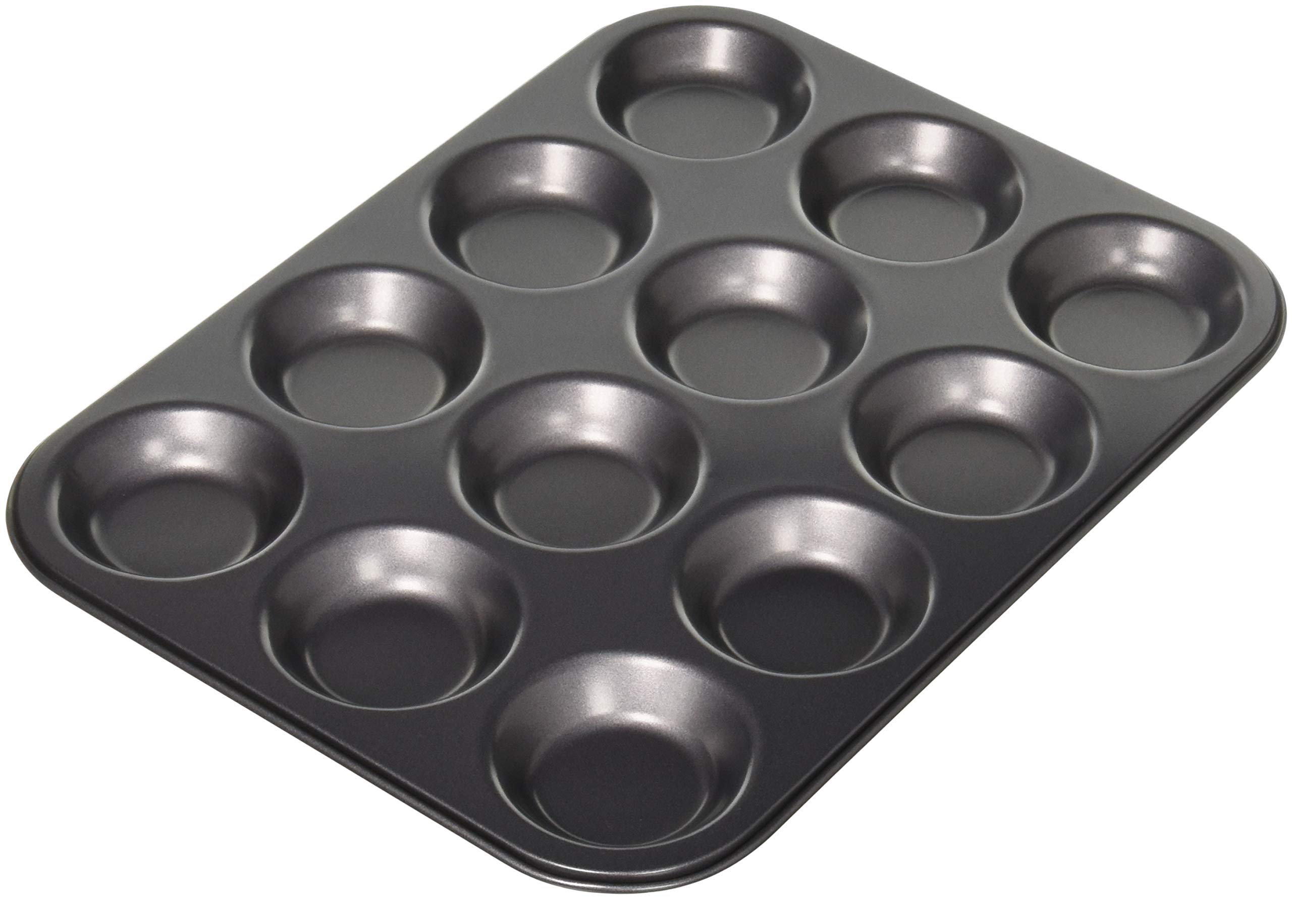 Paderno World Cuisine Cakelet Pan Non-Stick, Black, M