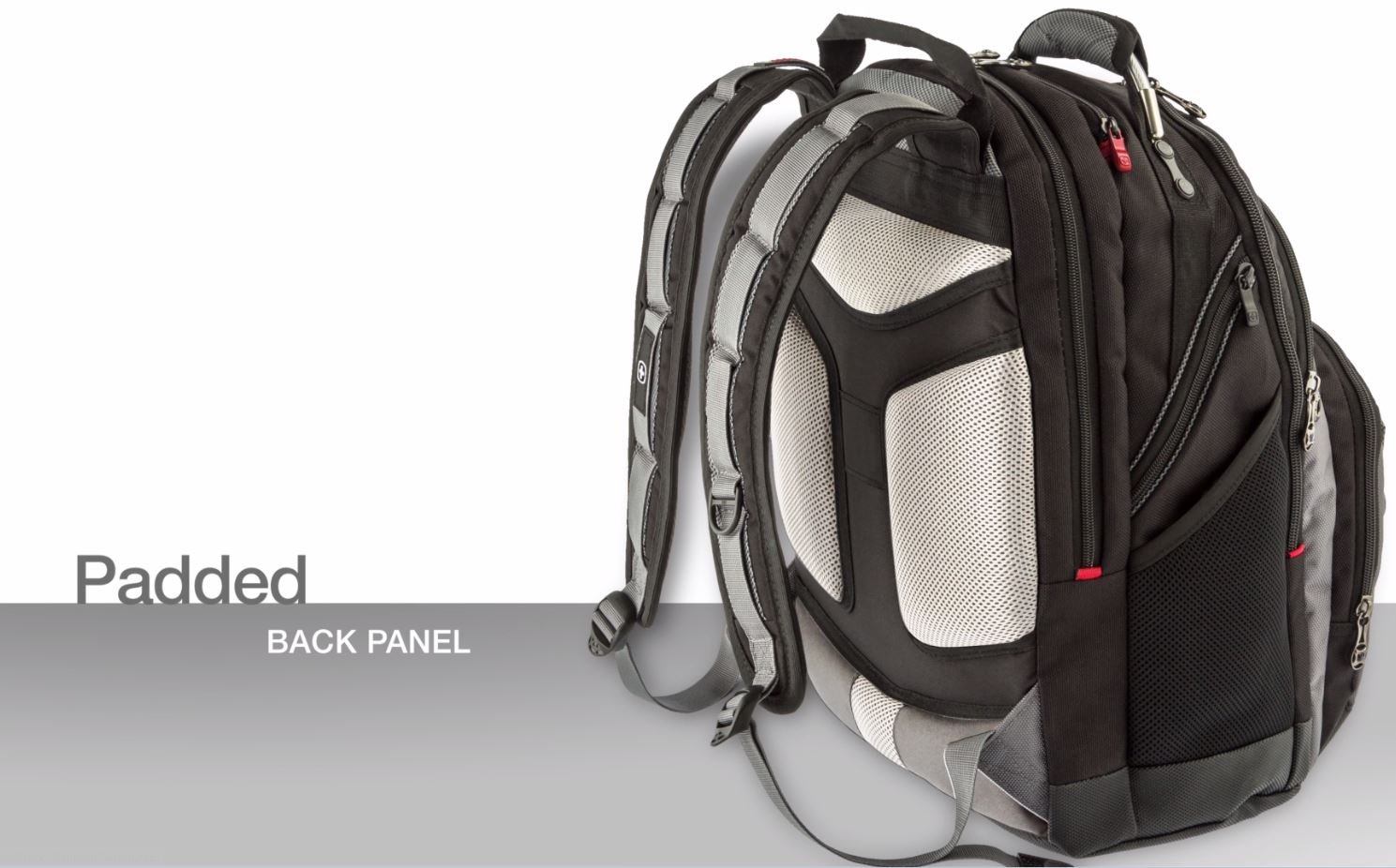 Nero/Grigio Wenger Synergy Zaino Portacomputer Zaini per PC portatili  urban-earth.co.uk