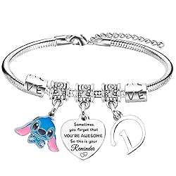 Waeceip Stitch Bracelet with Initial Letter, Gifts