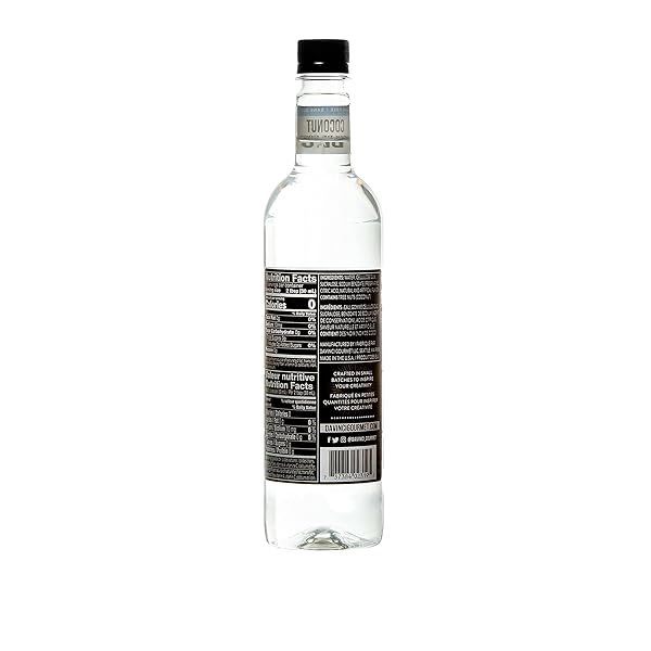 DAVINCI GOURMET SUGAR-FREE COCONUT SYRUP, 25.4 FLUID OUNCES (PACK OF 1)