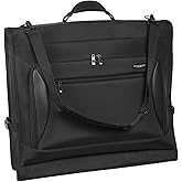 WallyBags® Solutions 45" Premium Garment Bag with shoulder strap and multiple pockets