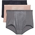 Warner's Women's Blissful Benefits Tummy-Smoothing Comfort Microfiber Brief 3-Pack Rs4433w