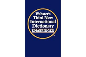 Webster's Third New International Dictionary Unabridged, Kindle Edition
