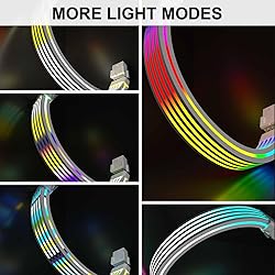 Sirlyr 8 Pin RGB GPU Cable,RGB PSU Cables Extension