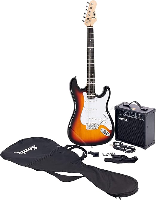 Sonix SType Electric Guitar Pack (Sunburst) Amazon.co.uk Musical