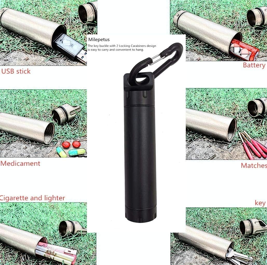 Waterproof EDC Accessory Container: Large Capacity Outdoor Survival Kits Dry Storage Case - Image 4