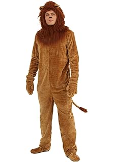 Amazon Com Dreamgirl Men S King Of The Jungle Lion Costume Shirt Clothing