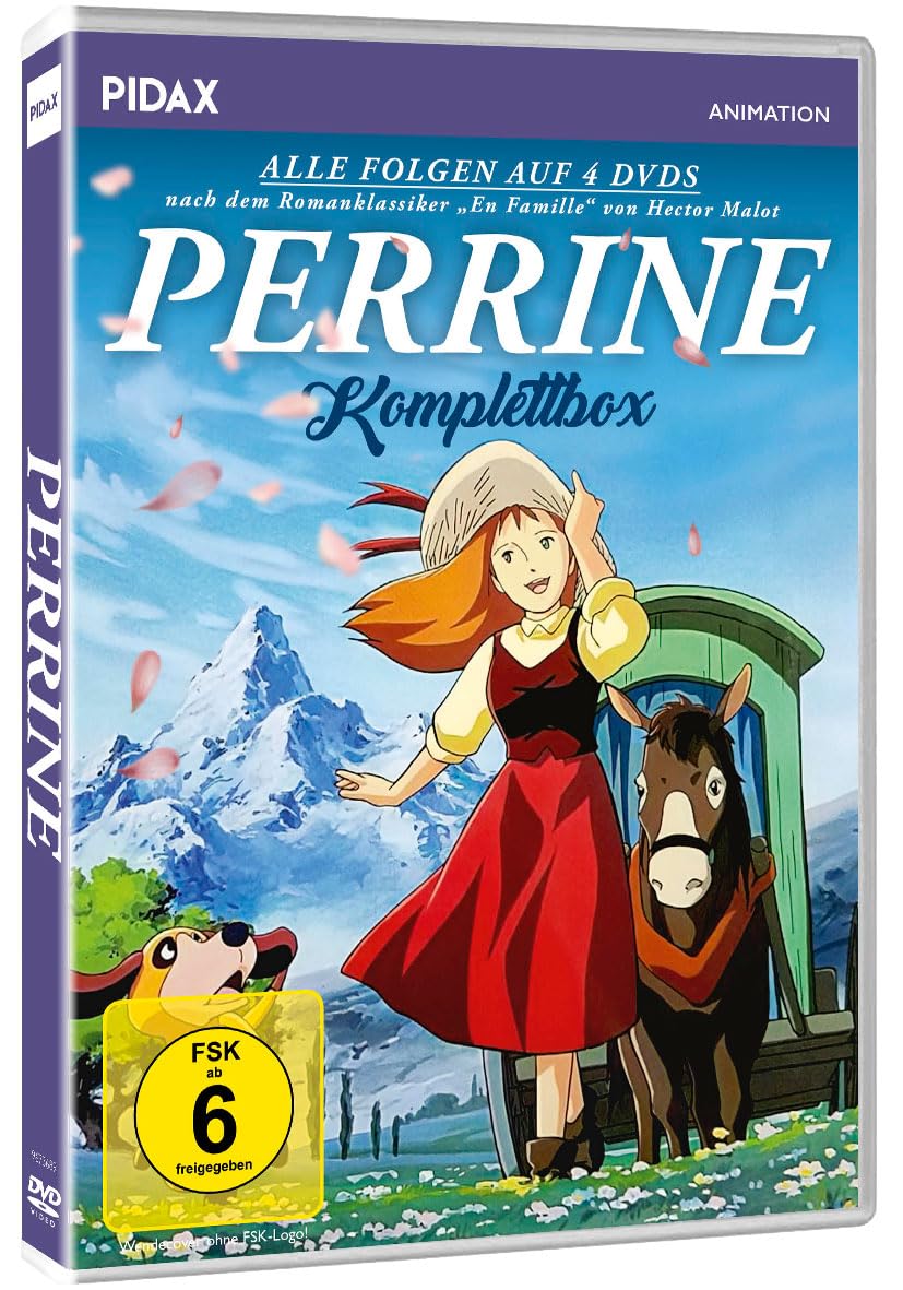 Perrine - Komplettbox / Die komplette Kultserie nach dem Romanklassiker von Hector Malot (Pidax Animation) [4 DVDs] [4 DVDs]