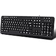 Adesso AKB-132HB Multimedia USB Keyboard with 3 Hubs, Black