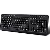 Adesso AKB-132HB Multimedia USB Keyboard with 3 Hubs, Black