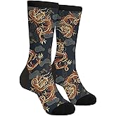 LUMANSITTER Novelty Fun Crew Socks Fashion Comfortable Men And Women Crazy Dress Socks