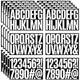 YNHAY 480 Pcs Waterproof 3" Vinyl Alphabet & Number