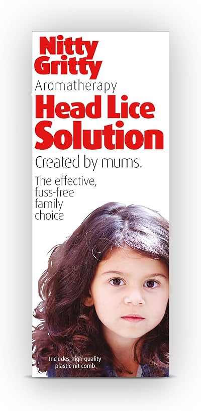 Nitty Gritty Aromatherapy Head Lice Solution 150ml - Natural Treatment