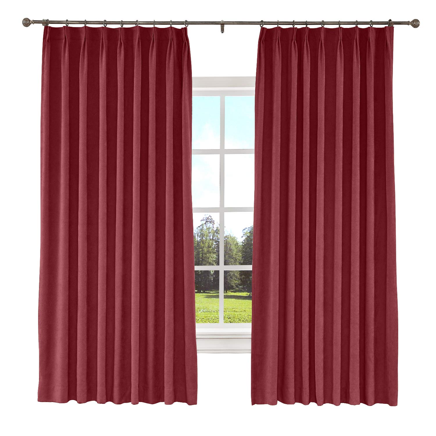Best pinch pleated curtains for living room