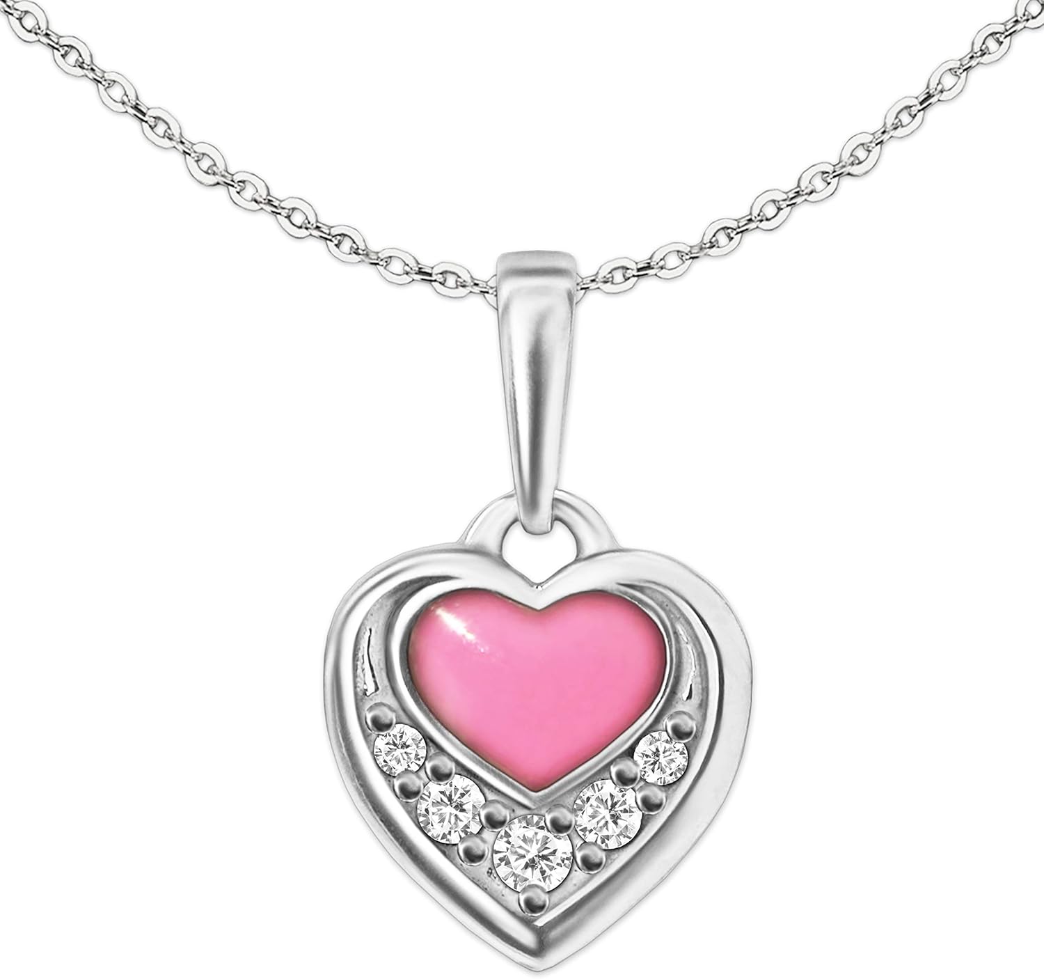 Clever Schmuck Set Collana Battesimo Con Anello - Argento 925 Placcato