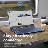 Lenovo IdeaPad Slim 3 Chromebook 14 FHD 4GB RAM 64GB eMMC Abyss Blue view 3