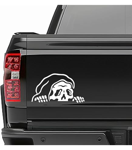 Skull Design Outdoor Vinyl Decal For Windows Bumpers Felix The Cat ...