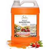SULU ORGANICS 64 FL.OZ- 100% Pure Certified Organic Unrefined Extra Virgin Rosehip Oil