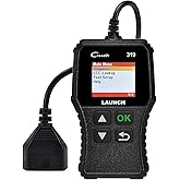 Launch OBD2 Scanner CR319 Check Engine Code Reader with Full OBD2 Functions | Check Engine Code Reader with Reset OBDII/EOBD, Read and Clear Error Codes for 1996 and Newer OBD2 Protocol Vehicle