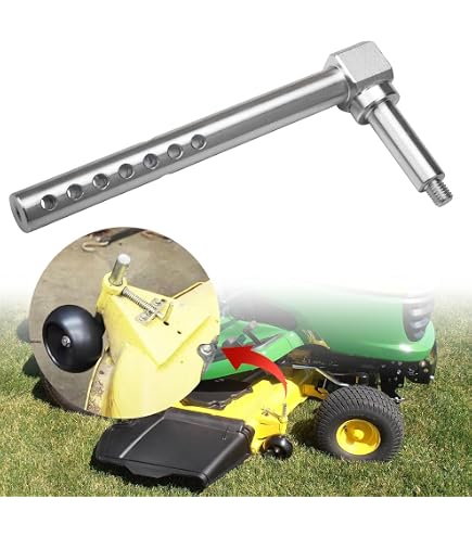 John Deere Banner Mäherdeck-Höhenrad-Set Für John Deere X500, X520