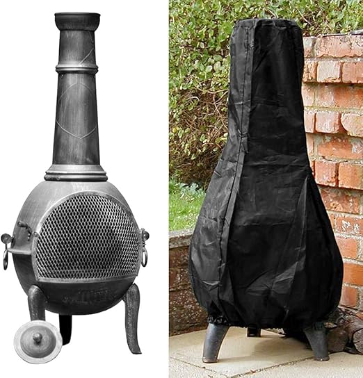 Patio Heater Cover Outdoor Chimenea Covers Waterproof Heavy Duty