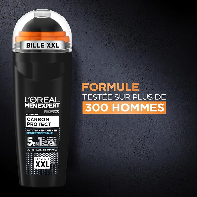 L'Oréal Paris Men Expert Carbon Protect Déodorant Bille Homme 100ml