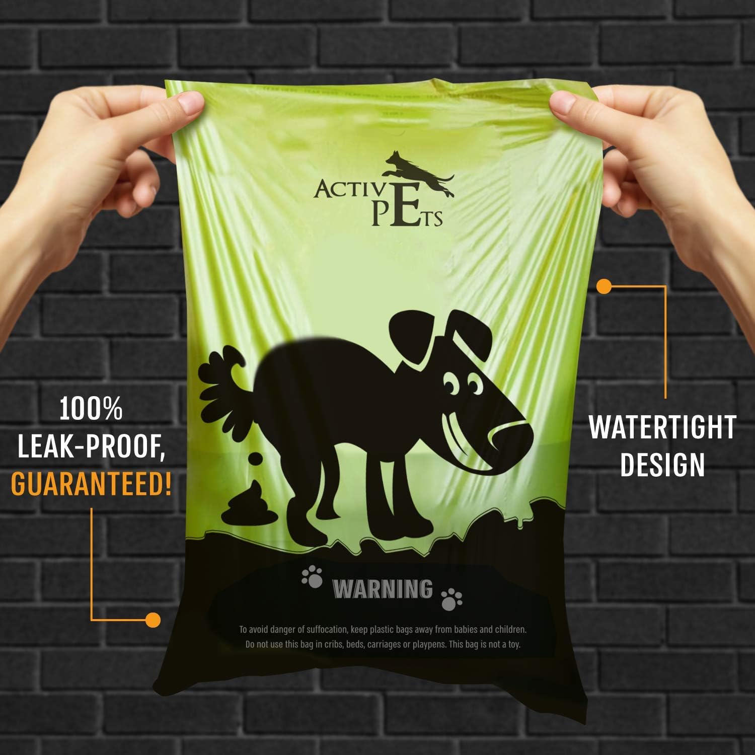 Active Pets Dog Poop Bag, Extra Thick Dog Waste Bags, Leak-Proof Dog Bags For Poop, Easy-Tear Dog Poop Bags, Strong Doggy Poop Bags, Lavender-Scented Dog Waste Bags Eco-Friendly Doggie Bags For Poop: Home Improvement