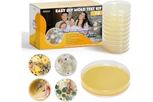 DITIMLCI Mold Test Kit for Home with Free Lab Analysis - 10 Simple Detection Tests DIY at Home Mold Air Tester - Test HVAC System,Surface Mold for Home Indoor & Outdoor Air Quality Mold Testing Kits Detector