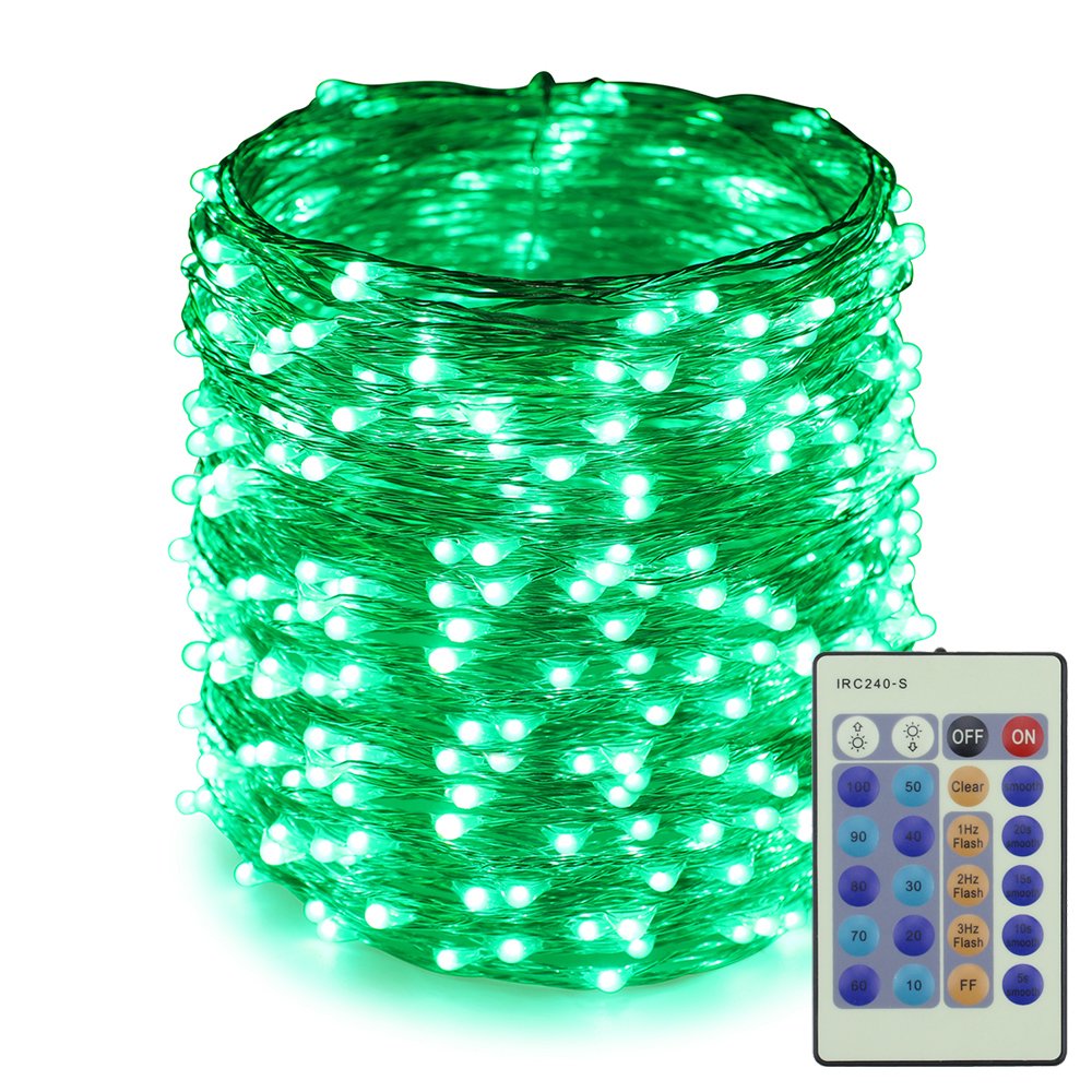 ER CHEN String Lights, 165Ft 500 LEDs Silver Coating Copper