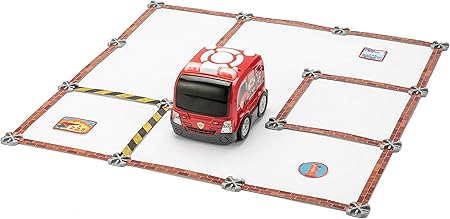 Amazon げんばへいそげ ポチッとプログラミングカー しょうぼうしゃ プログラミング ロボティクス おもちゃ